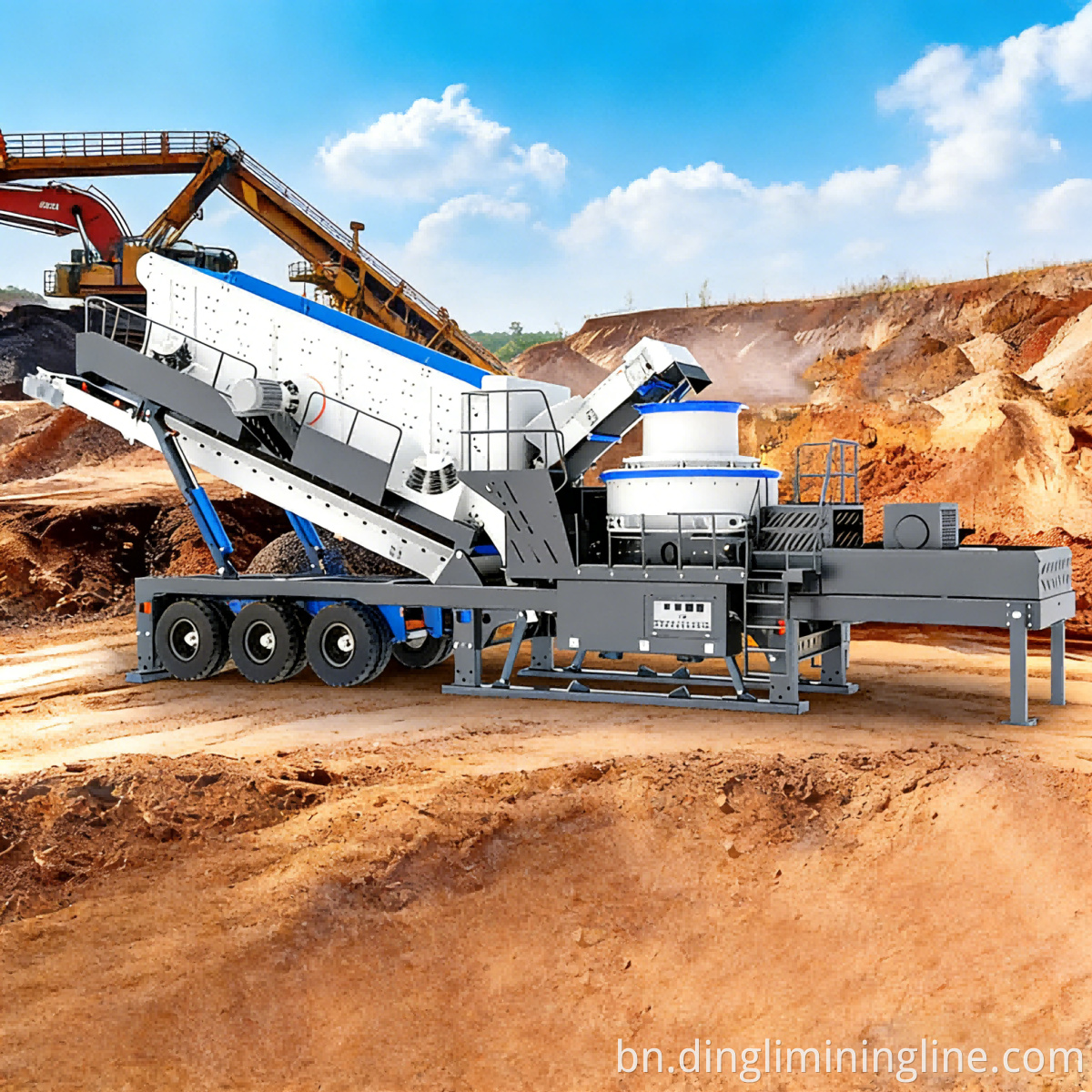Hard Rock Fine Crushing Station